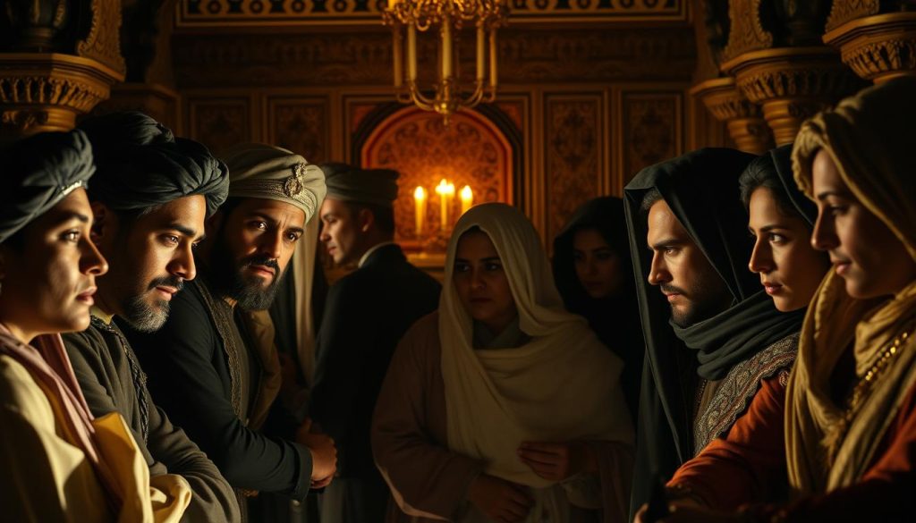 أداء الطاقم في مسلسل جرح قديم