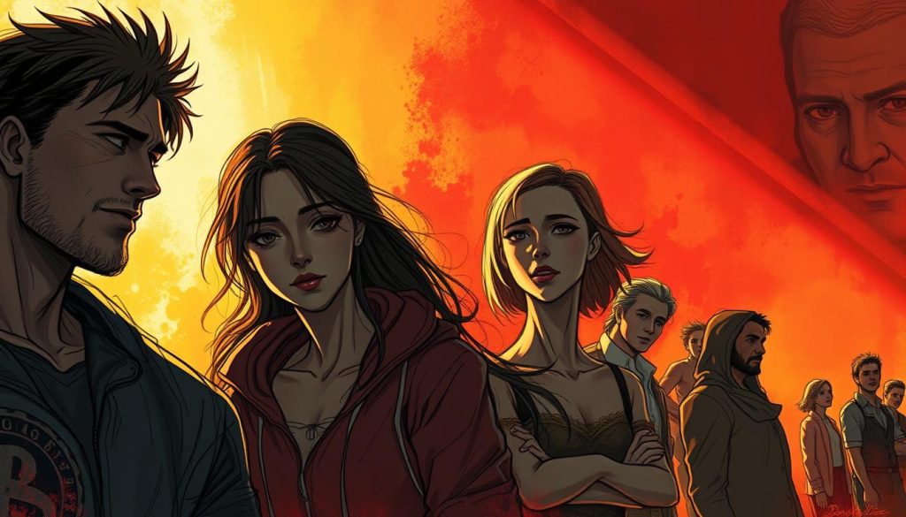 الشخصيات وتحولات العلاقات الشخصيات وتحولات العلاقات