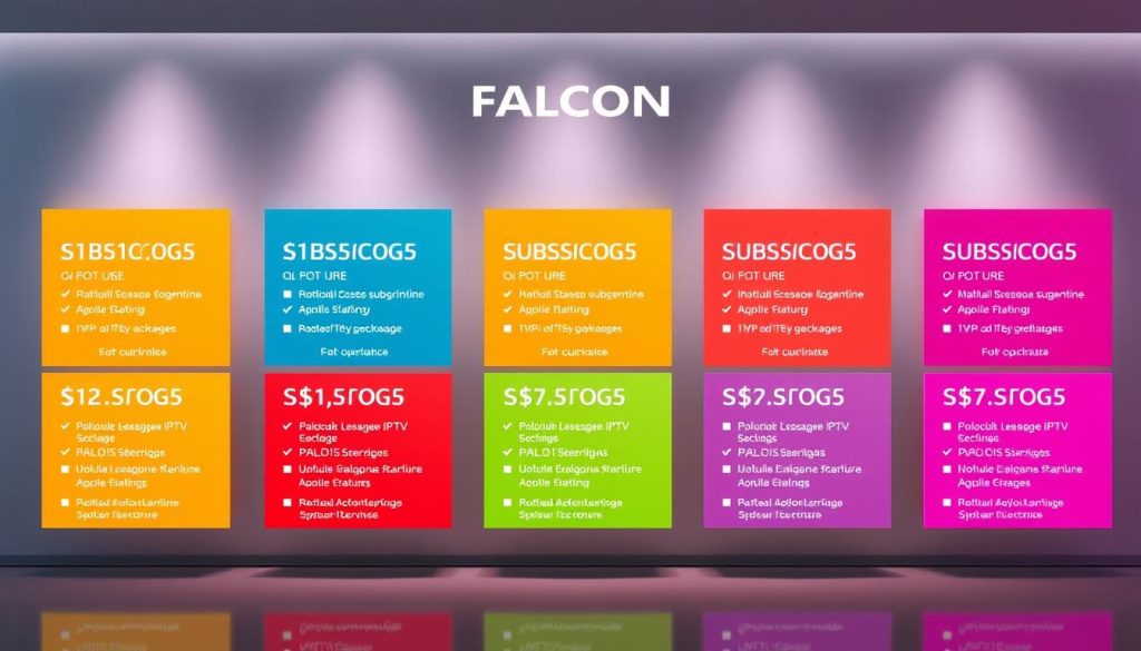 باقات الاشتراك المتاحة