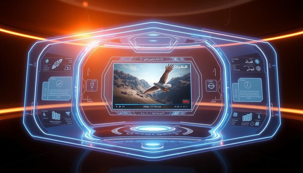 تجربة المشاهدة على سيرفر فالكون