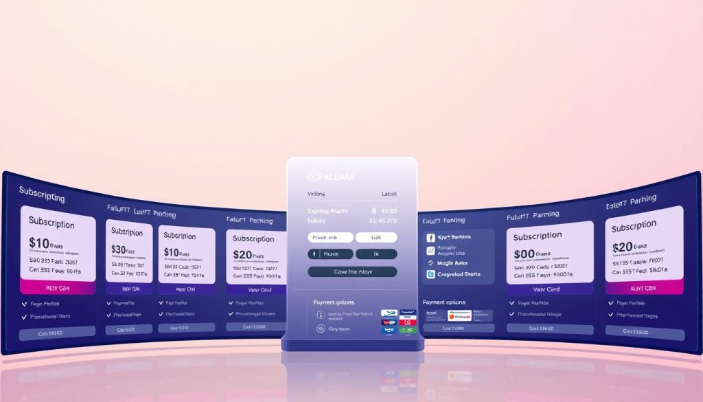 تفاصيل الاشتراكات وخيارات الدفع