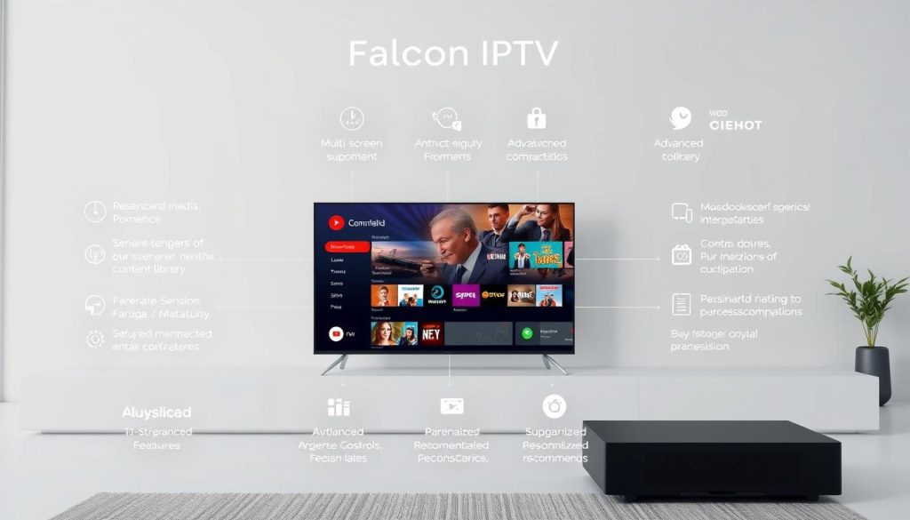 ميزات وخدمات منصة #Falcon_IPTV ميزات وخدمات منصة #Falcon_IPTV
