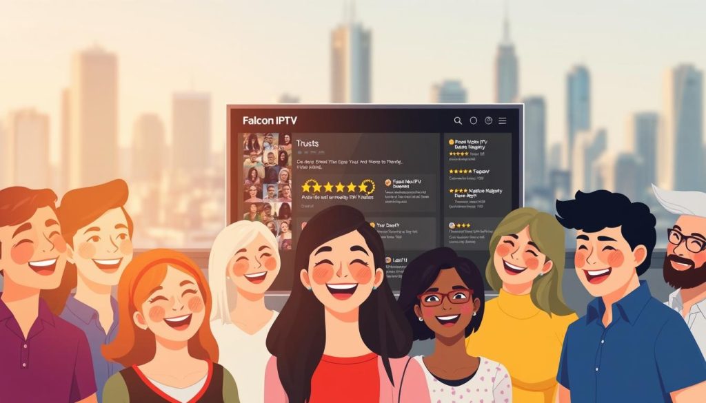 تقييمات عملاء Falcon_IPTV