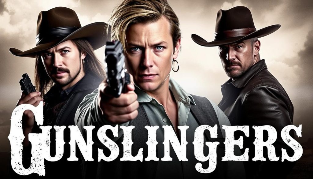 صورة تجمع طاقم تمثيل فيلم Gunslingers