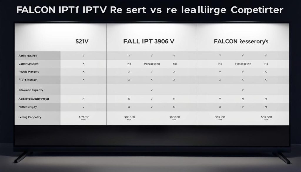 مقارنة بين سيرفر فالكون والخدمات المنافسة مقارنة بين سيرفر فالكون والخدمات المنافسة