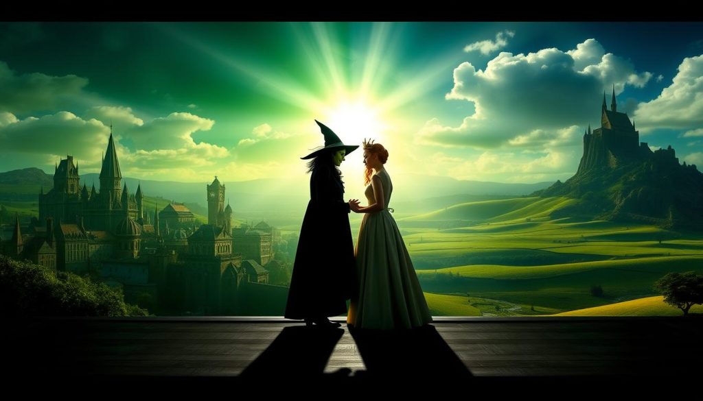 مقارنة بين فيلم ومسرحية Wicked