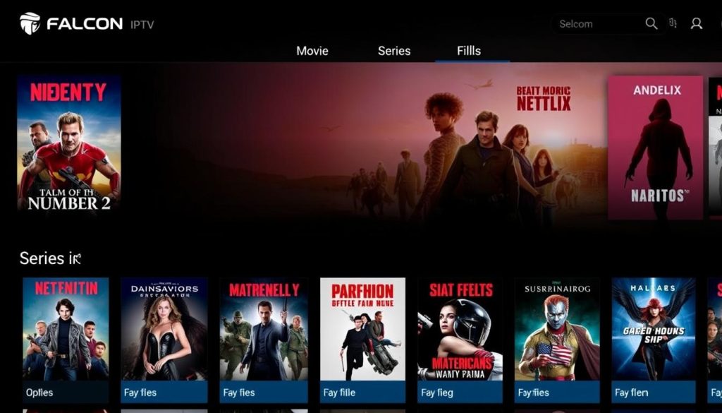 مكتبة أفلام ومسلسلات فالكون IPTV مكتبة أفلام ومسلسلات فالكون IPTV