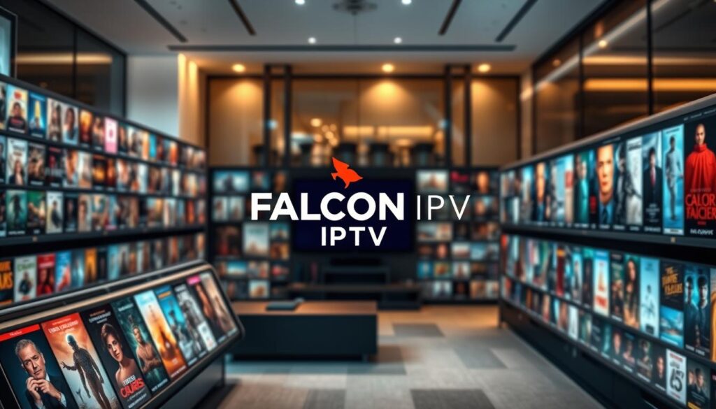 On-demand movies and series library