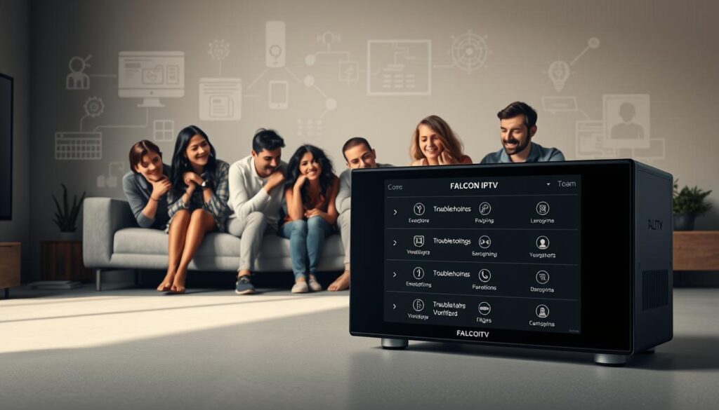 اتصل بفريق الدعم الفني لـ iptv