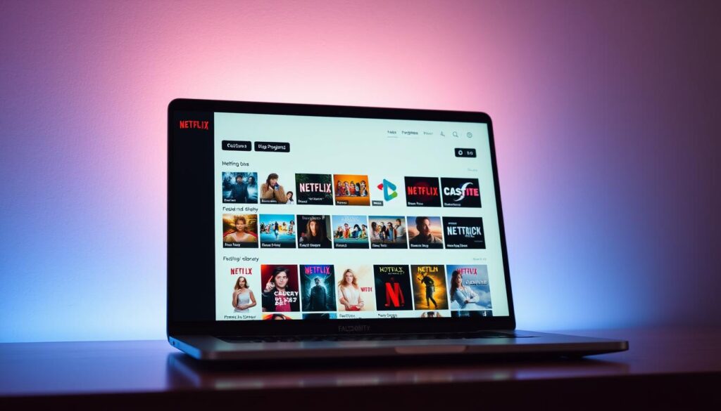 استعراض قائمة برامج نتفليكس