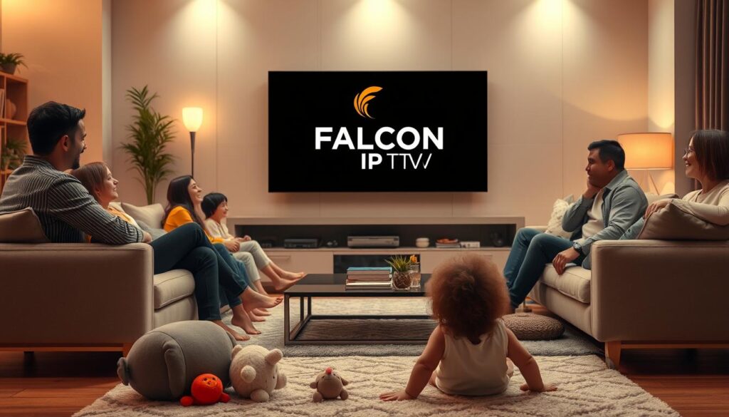 الترفيه العائلي مع IPTV