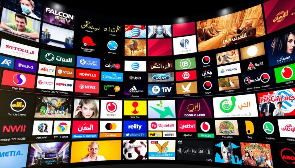 قنوات عربية وعالمية متنوعة