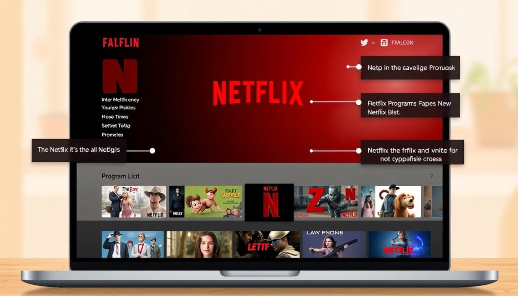 كيفية الوصول إلى قائمة برامج نتفليكس
