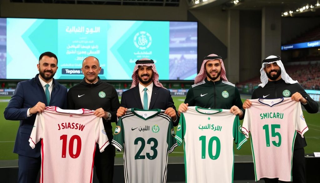 لاعبون جدد في الانتقالات الصيفية للاندية السعودية 2025