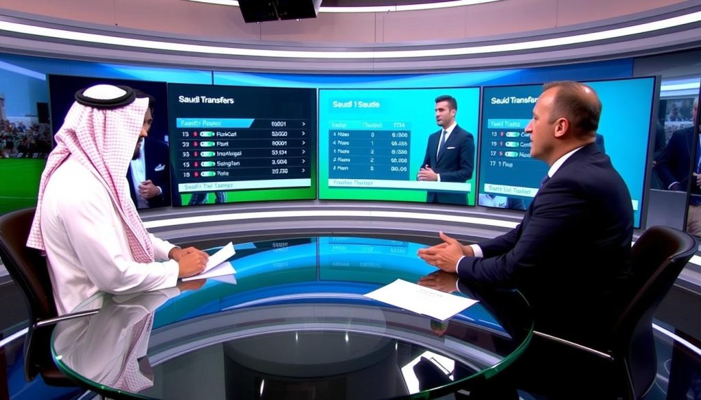 محللون رياضيون يناقشون الانتقالات الصيفية للاندية السعودية 2025 محللون رياضيون يناقشون الانتقالات الصيفية للاندية السعودية 2025