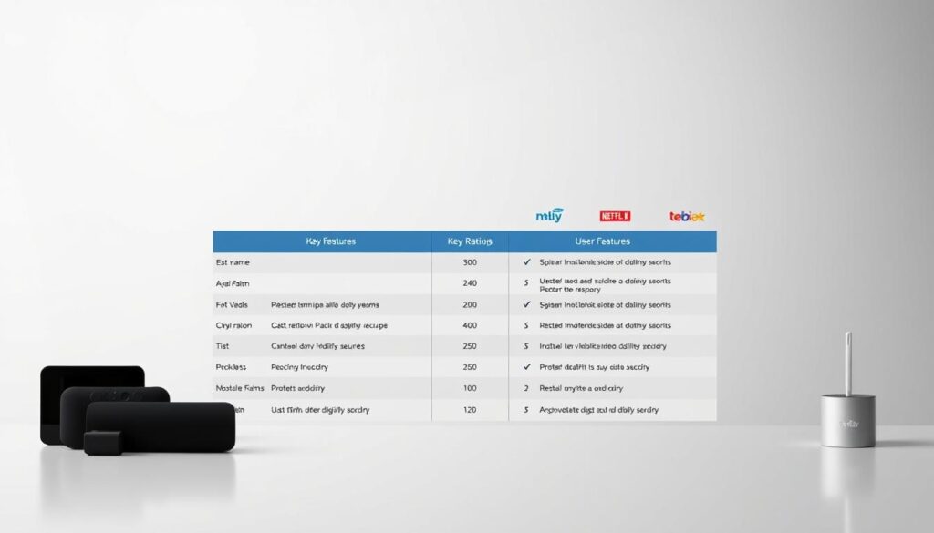 مقارنة بين مزودي البث الرقمي مقارنة بين مزودي البث الرقمي