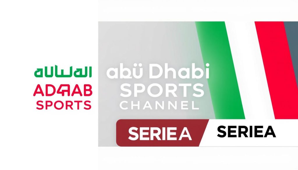 شعار قنوات أبو ظبي الرياضية الناقلة للدوري الايطالي