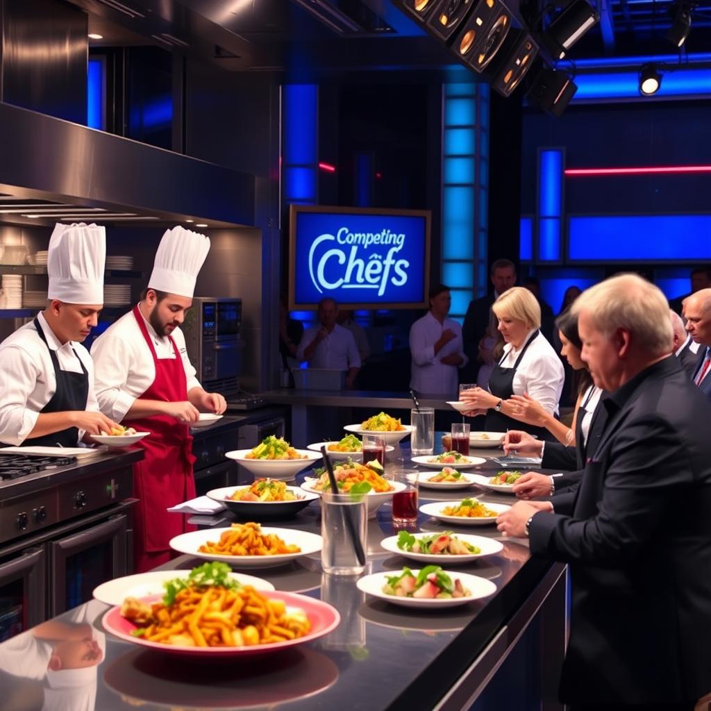 صورة من برنامج الطهاة المتنافسون، من أفضل برامج التلفزيون 2025 صورة من برنامج الطهاة المتنافسون، من أفضل برامج التلفزيون 2025