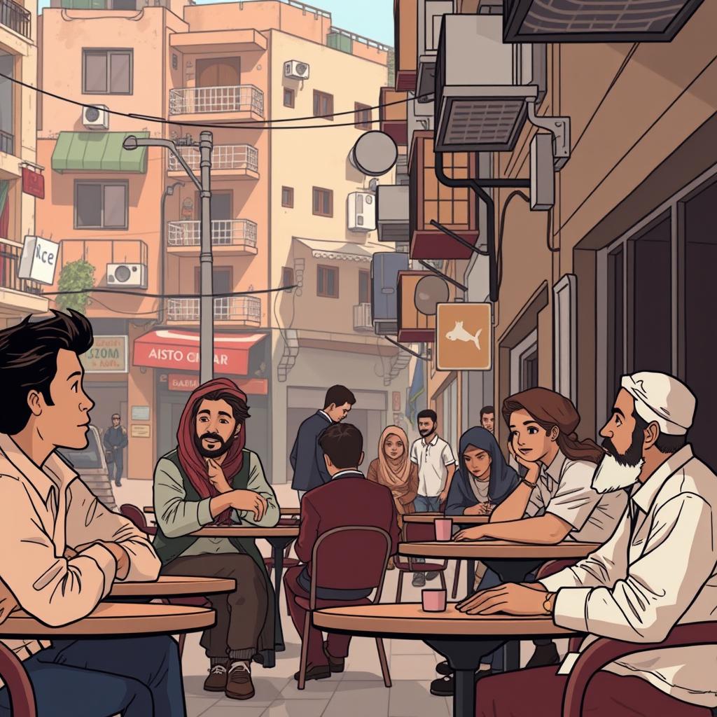 لقطة من مسلسل حكايات المدينة، من أفضل برامج التلفزيون 2025 لقطة من مسلسل حكايات المدينة، من أفضل برامج التلفزيون 2025