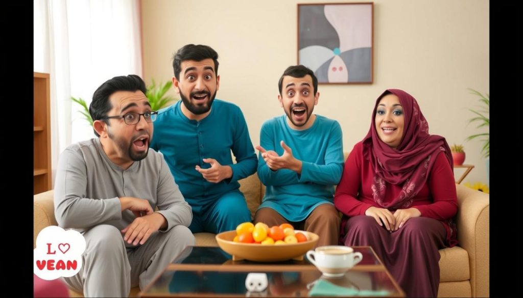 مشهد كوميدي من مسلسل ضحكة من القلب، ضمن أفضل برامج التلفزيون 2025 مشهد كوميدي من مسلسل ضحكة من القلب، ضمن أفضل برامج التلفزيون 2025