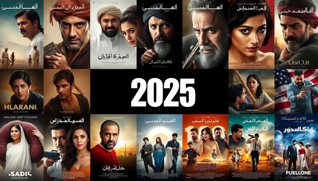 ملصقات لأفضل أفلام عربية منتظرة في 2025