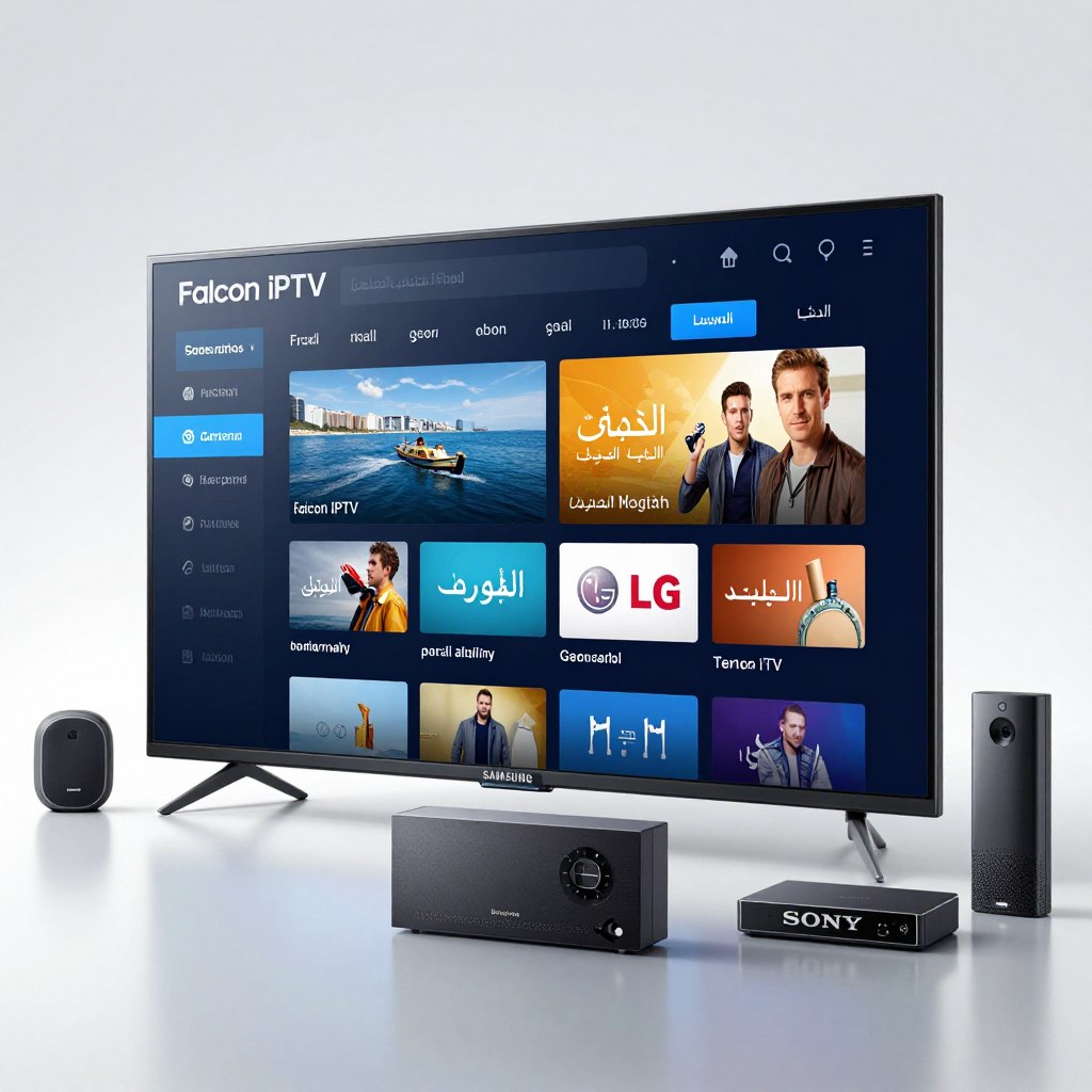 أجهزة التلفاز الذكية المتوافقة مع سيرفر فالكون الرسمي