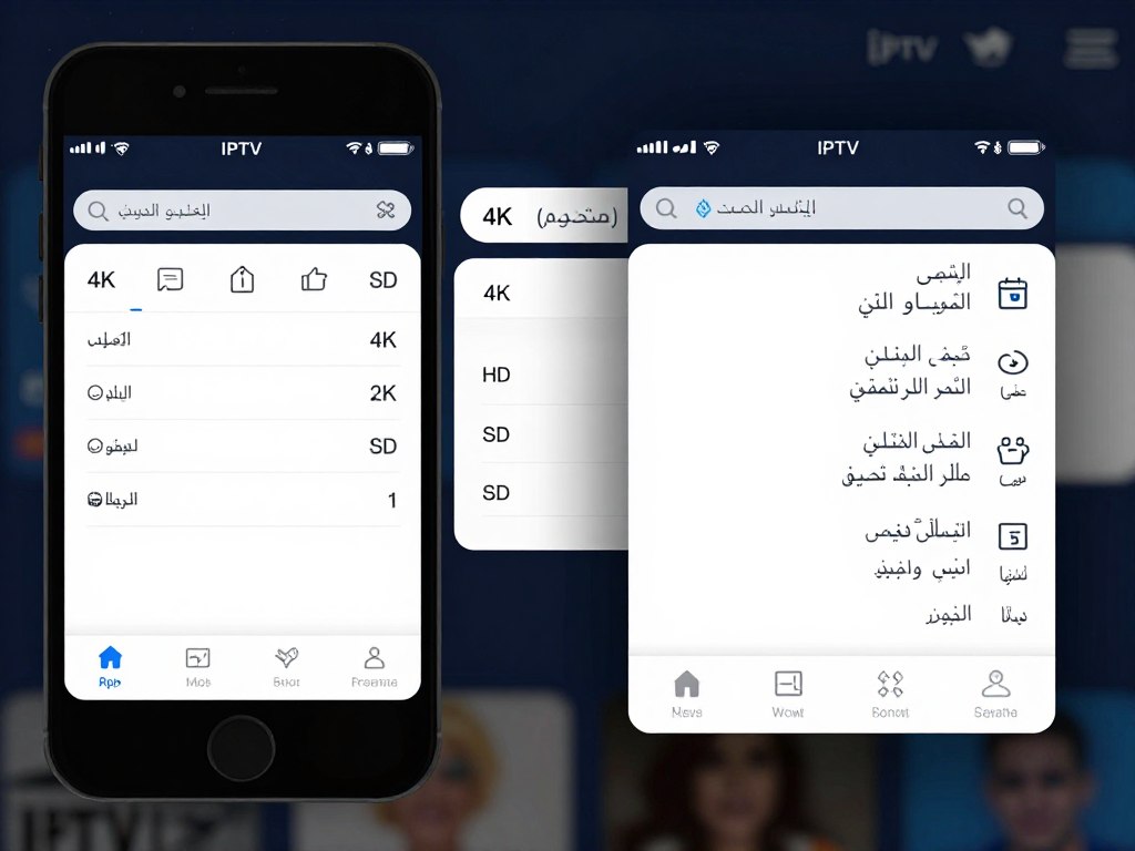 إعدادات جودة البث في تطبيقات IPTV المختلفة لحل مشكلة التقطيع إعدادات جودة البث في تطبيقات IPTV المختلفة لحل مشكلة التقطيع