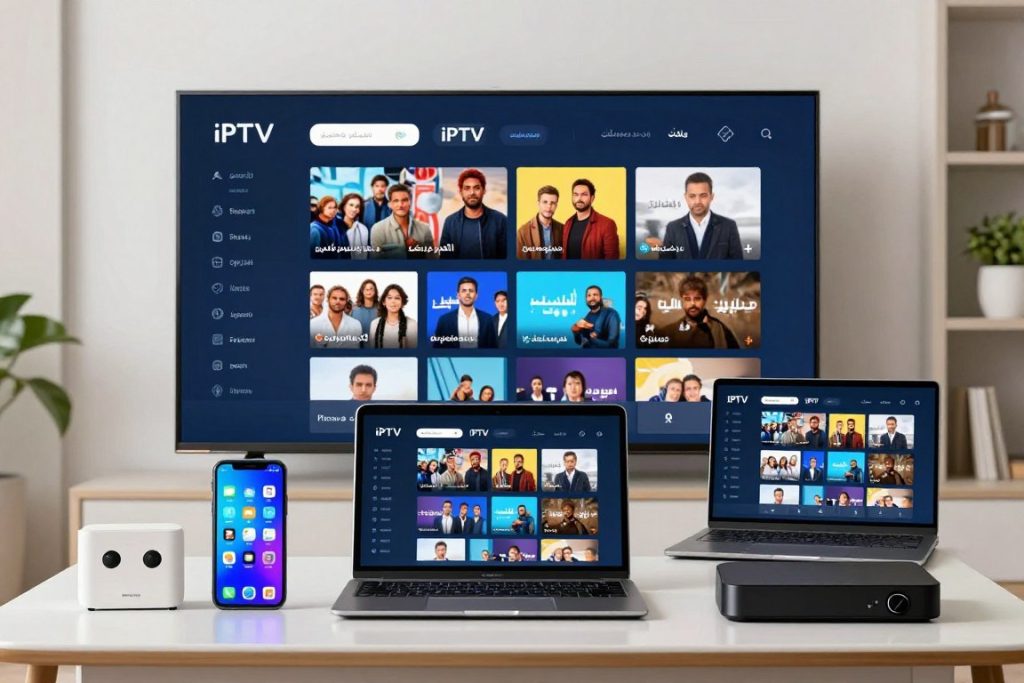 الأجهزة المختلفة التي تدعم خدمات IPTV من تلفزيونات ذكية وأجهزة محمولة الأجهزة المختلفة التي تدعم خدمات IPTV من تلفزيونات ذكية وأجهزة محمولة