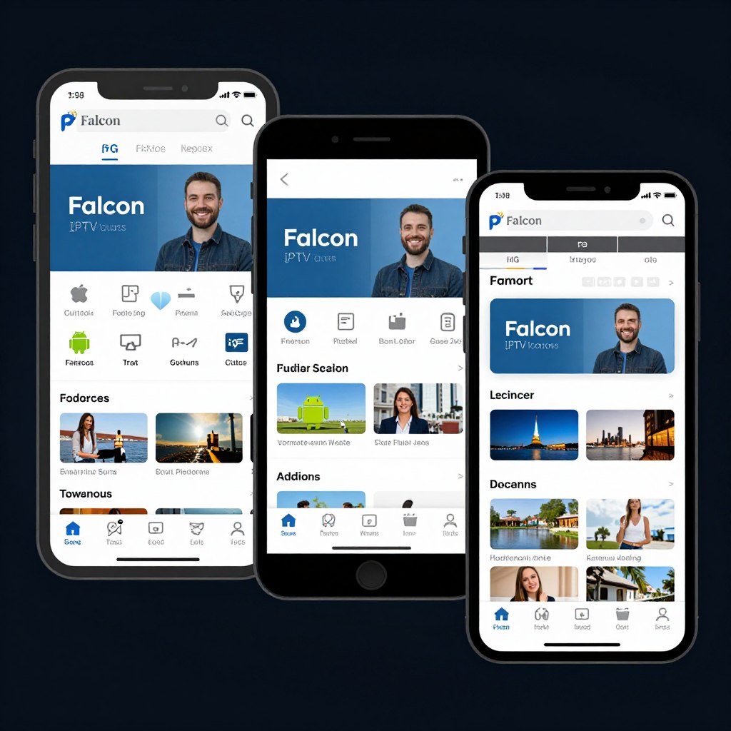 الهواتف الذكية والأجهزة اللوحية المتوافقة مع سيرفر فالكون الرسمي