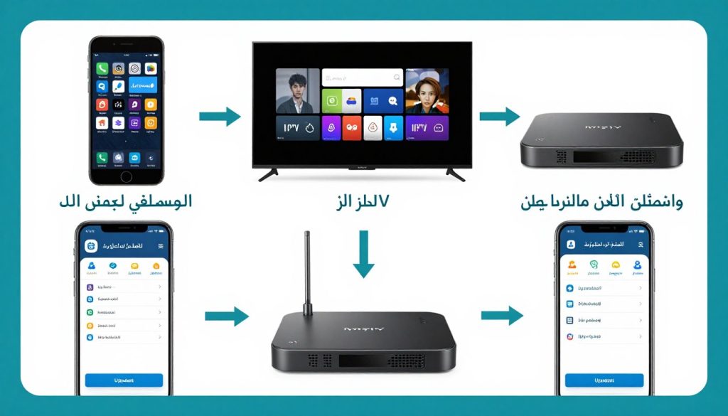 خطوات تحديث وإعادة تثبيت تطبيقات IPTV لحل مشكلة التقطيع خطوات تحديث وإعادة تثبيت تطبيقات IPTV لحل مشكلة التقطيع