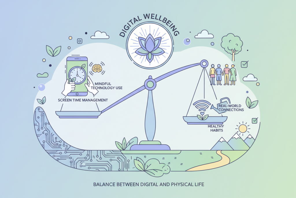 رسم توضيحي للتوازن الرقمي في سياق استخدام أضخم مكتبة أفلام إباحية للبالغين رسم توضيحي للتوازن الرقمي في سياق استخدام أضخم مكتبة أفلام إباحية للبالغين