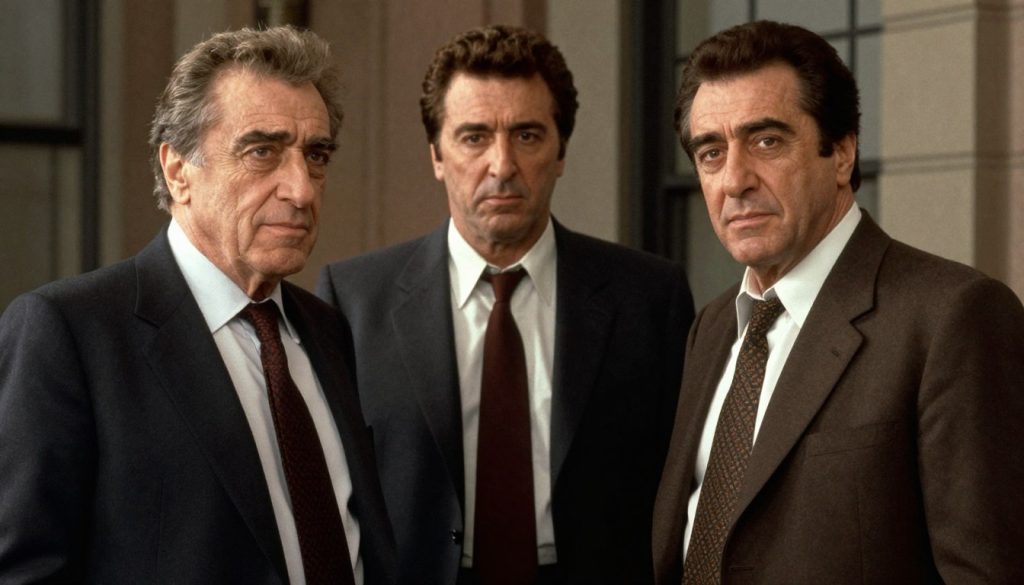 روبرت دي نيرو وآل باتشينو وجو بيشي في فيلم The Irishman روبرت دي نيرو وآل باتشينو وجو بيشي في فيلم The Irishman