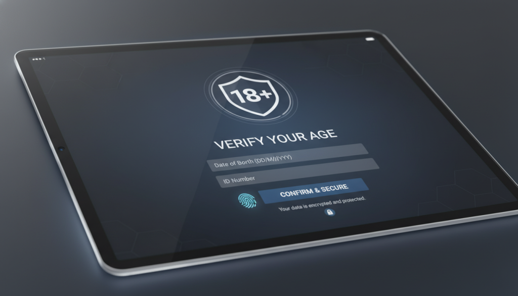 شاشة تظهر رمز تحقق من العمر للوصول إلى محتوى افضل قنوات اباحية للبالغين +18 شاشة تظهر رمز تحقق من العمر للوصول إلى محتوى افضل قنوات اباحية للبالغين +18