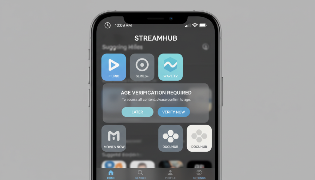 شاشة هاتف ذكي تعرض تطبيقات بث رقمي لمحتوى افضل قنوات اباحية للبالغين +18 شاشة هاتف ذكي تعرض تطبيقات بث رقمي لمحتوى افضل قنوات اباحية للبالغين +18