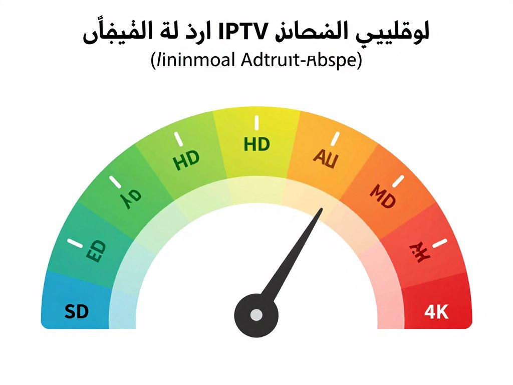 متطلبات سرعة الإنترنت المختلفة لجودات البث المختلفة في IPTV متطلبات سرعة الإنترنت المختلفة لجودات البث المختلفة في IPTV