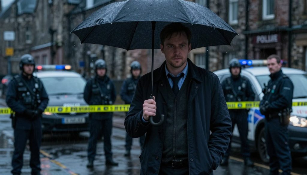 مشهد من مسلسل قسم كيو ضمن أفضل عشر مسلسلات على نتفلكس في 2025