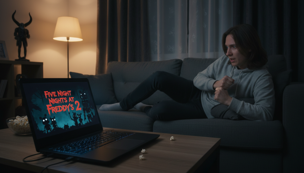 العرض عبر الإنترنت لفيلم الرعب