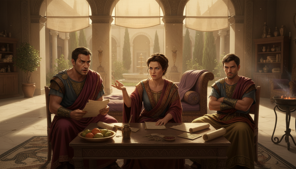 تحليل الشخصيات في house ashur