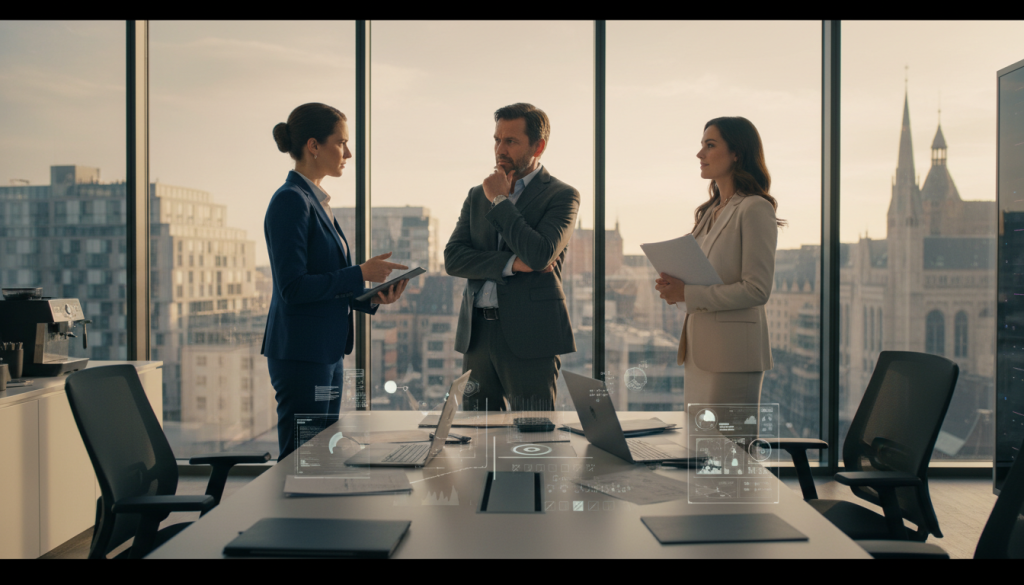 تطور الشخصيات في مسلسل The Copenhagen Test