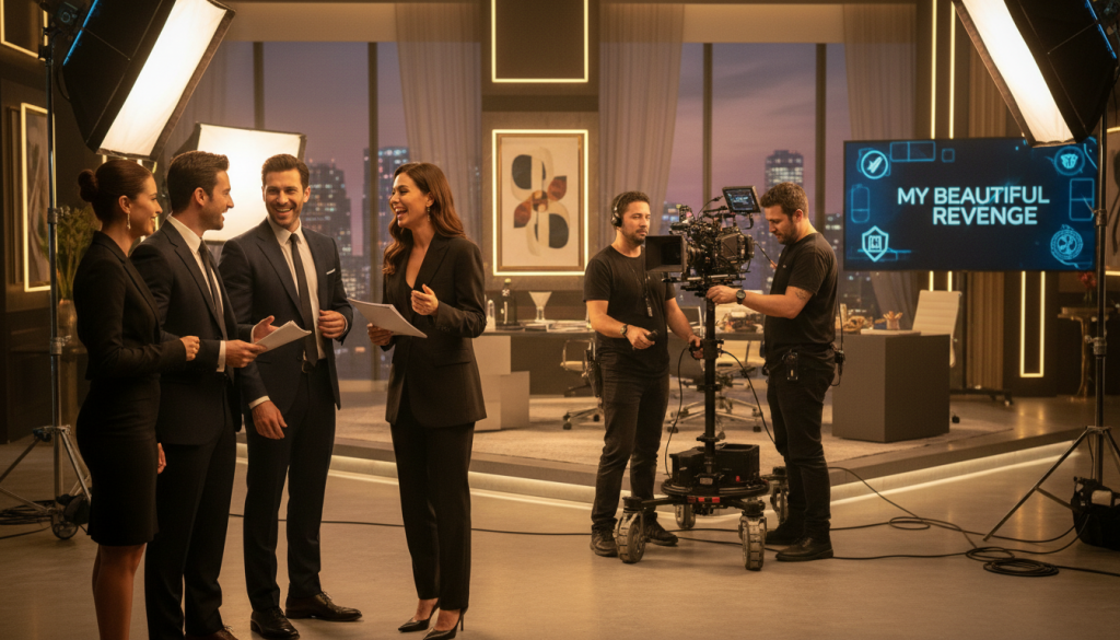 طاقم عمل مسلسل جمال الانتقام