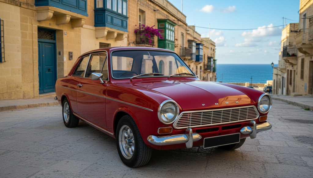 فورد كورتينا mk2 في مالطا